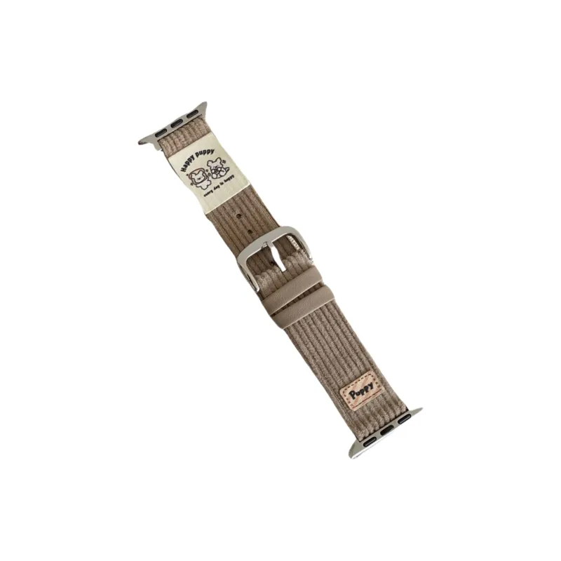Antey Watch Band Apple Compatibility 175 220mm Corduroy Material-16