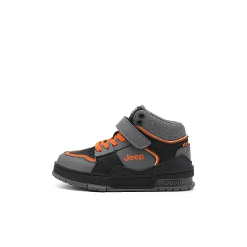 Jeep Anti Slip And Wear Resistant Breathable High Top Kids' Skateboarding Shoes Kids'