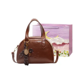 Bansusu PU Handbag Shoulder Bag Crossbody Bag Women's Light Brown/Dark Brown/Coffee/Black