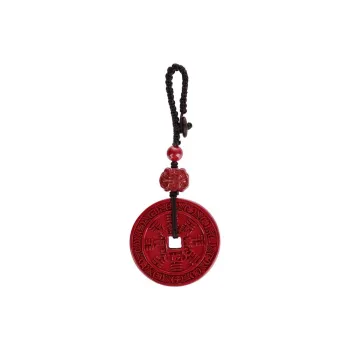 YANXIANGYUAN Cinnabar Carved Ornaments Unisex