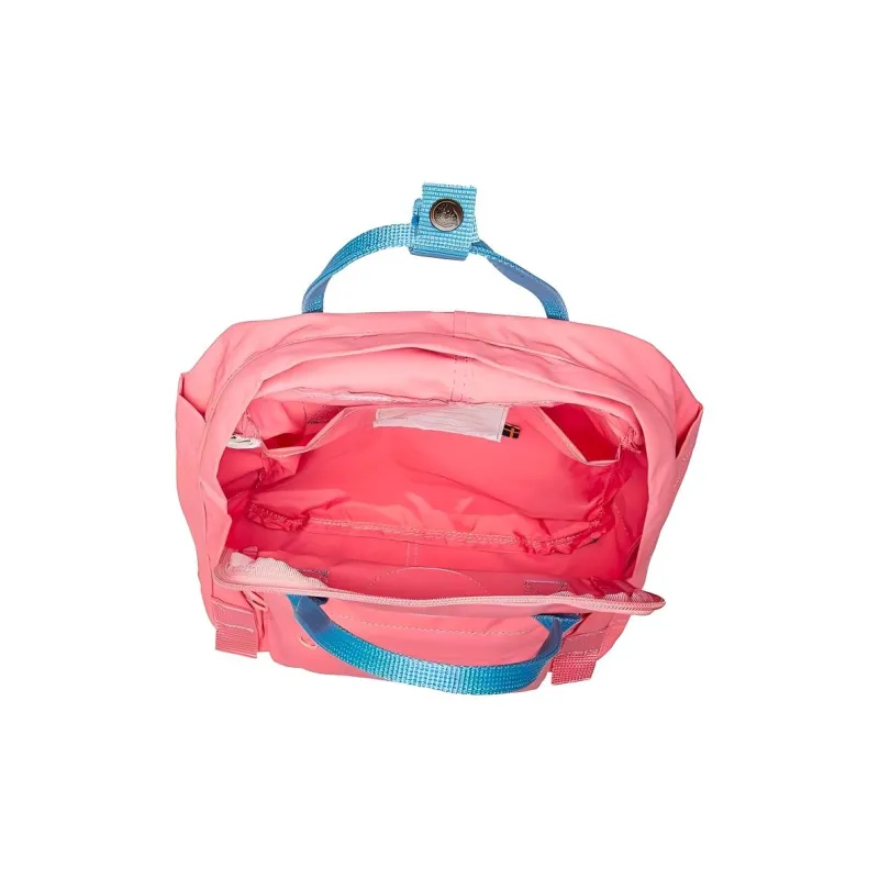 Fjallraven Kanken Polypropylene Pp Backpack Mini Kids' Pink & Air Blue-2