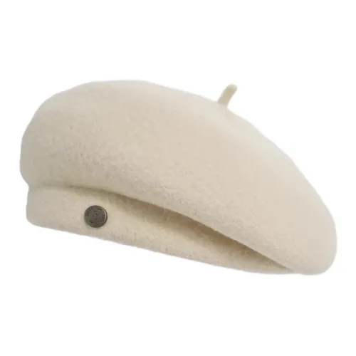 FREE RABBITⅡ Winter British Style Minimalist Elegance Solid Color Berets Unisex