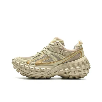 ORD Anti Slip Wear Resistant Breathable Lightweight Height Increasing Low Top Chunky Sneakers Unisex Brown