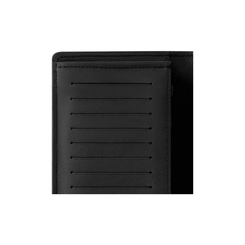 LOUIS VUITTON Grained Calfskin Wallet Men's Black-5