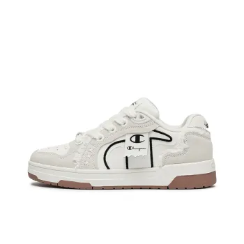 Champion Low Top Skateboard Shoes Unisex Milk White