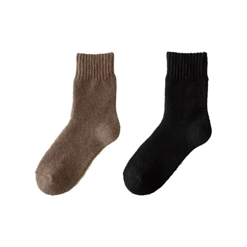 Cotton Gene Mid Calf Socks Men's Combo Set