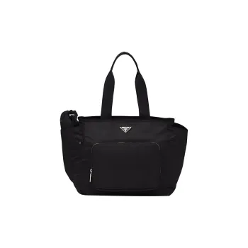 PRADA Recycled Nylon Baby Bag, Shoulder Bag, Crossbody Bag, Handbag Regular Women's Black