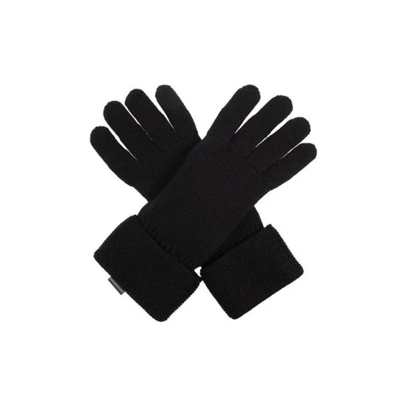 Vivienne Westwood Wool/Cashmere Knit Gloves Men's Black-3