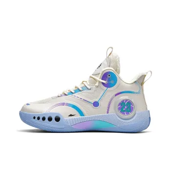 Kuding Cushioned Anti Slip And Wear Resistant Warm Mid Top Basketball Shoes Unisex