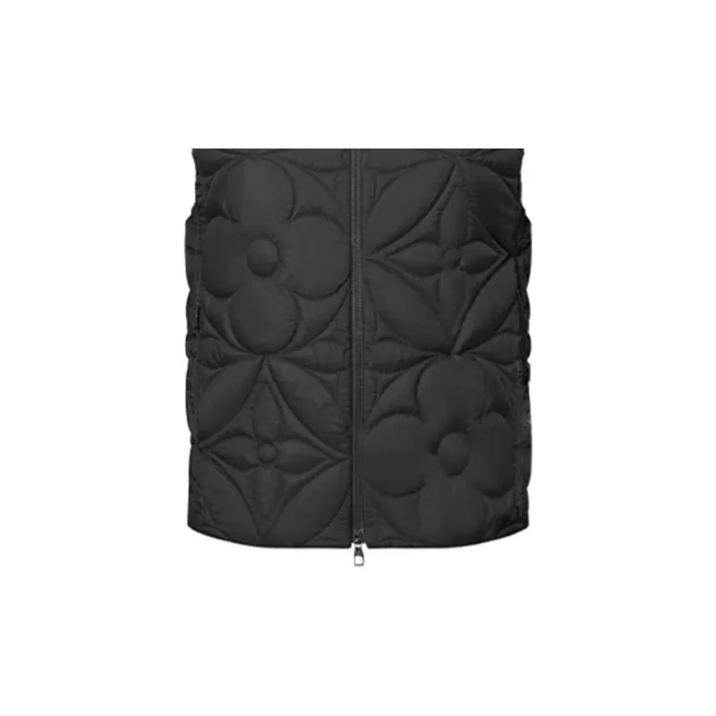 LOUIS VUITTON Lvse Padded Monogram Flower Gilet-6