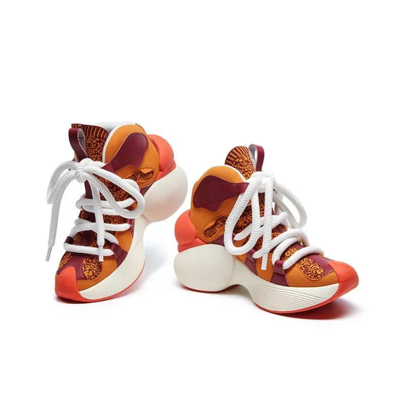 U.IN Bilbao High Top Chunky Sneakers Women's-9
