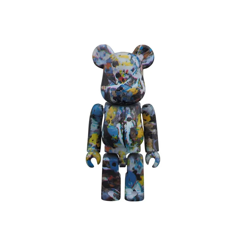 BE@RBRICK Jackson Pollock Studio Blue-0