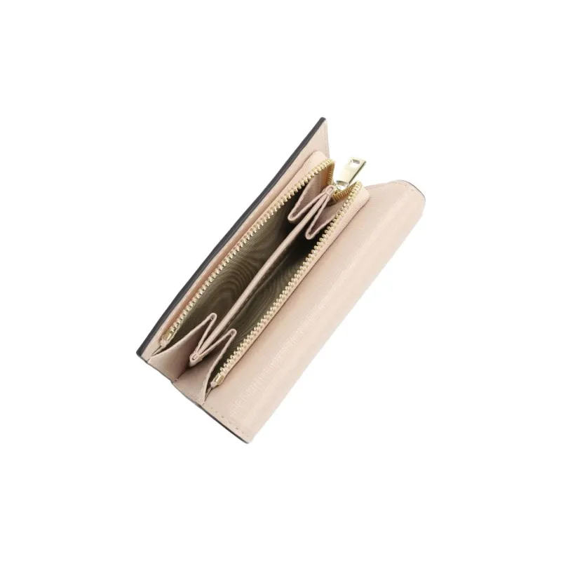 Furla Leather Wallet Mini Women's Pink-3