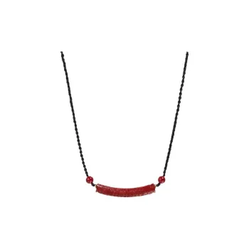 Bubble Scallops Cinnabar Necklaces Unisex