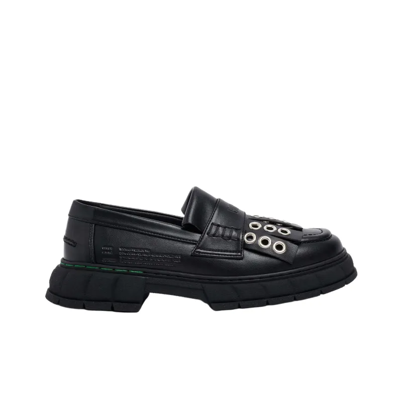 VIRÓN Progres II Loafers Unisex Black-1