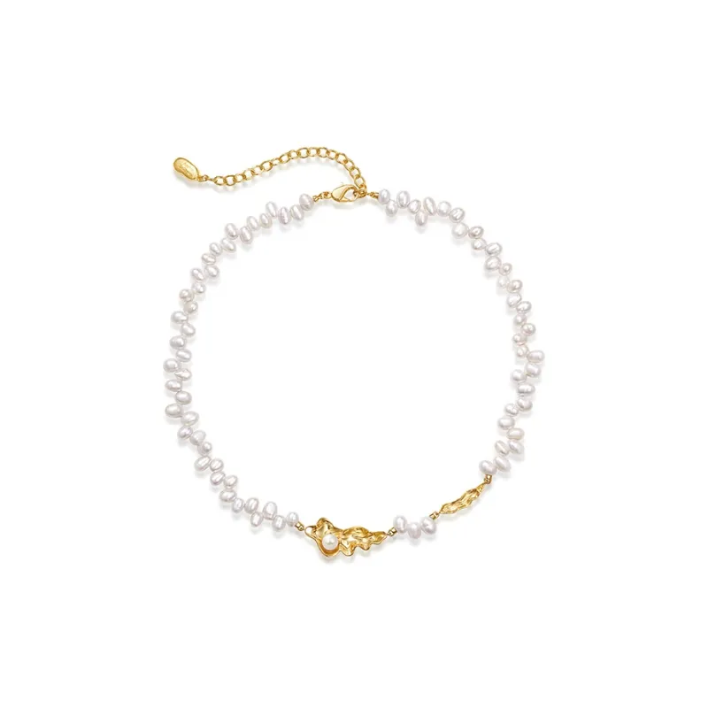 Amber Lollipop Pearl Necklaces Women's-0