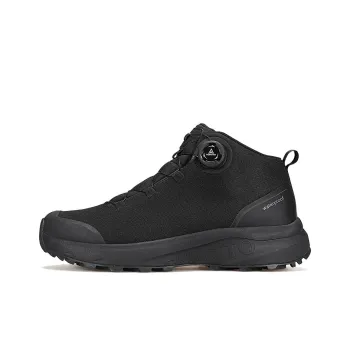 HUMTTO Cushioned Wear Resistant Support High Top Outdoor Shoes Men's Black