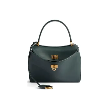 Balenciaga Smooth Cow Leather Shoulder Bag, Crossbody Bag, Handbag Mini Women's Pine Green