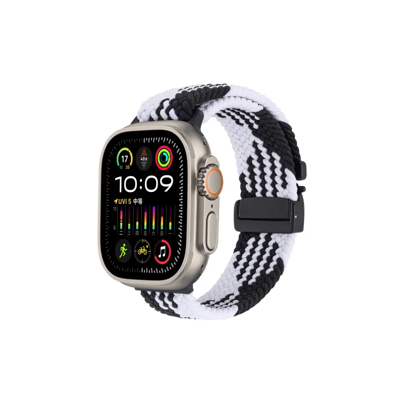 Small Bones Watch Band Apple Compatibility 49mm Nylon Material-13