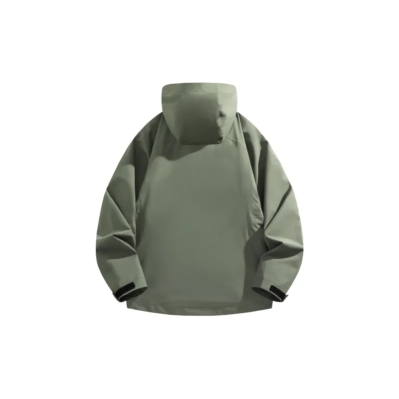 JUNGLE PANDA Water Resistant Windproof Breathable Wear Resistant Warm Windbreaker Jacket Unisex-44