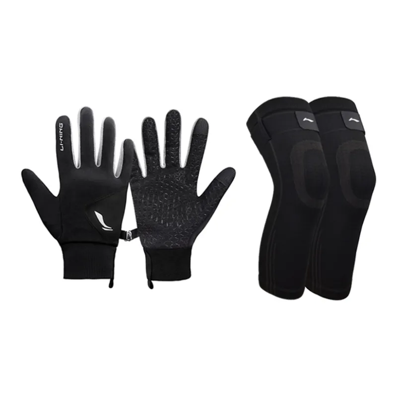 LiNing Fitness Gloves Protective Wear-Resistant Warm Palm Protection Slip-Resistant-10