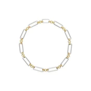Laura Lombardi Brass Necklaces Women's Silver