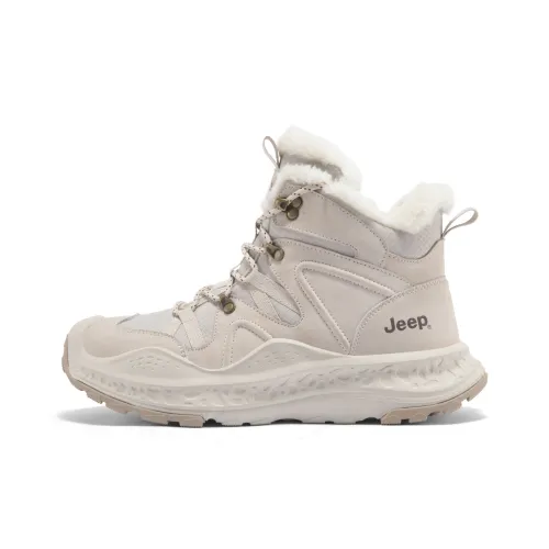 Jeep Snow Boots Men Beige/Gray