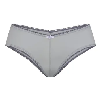 SKIMS FW24 FITS EVERYBODY PICOT TRIM TANGA Underpants Women's 1 Pack PACIFIC/Pacific Blue