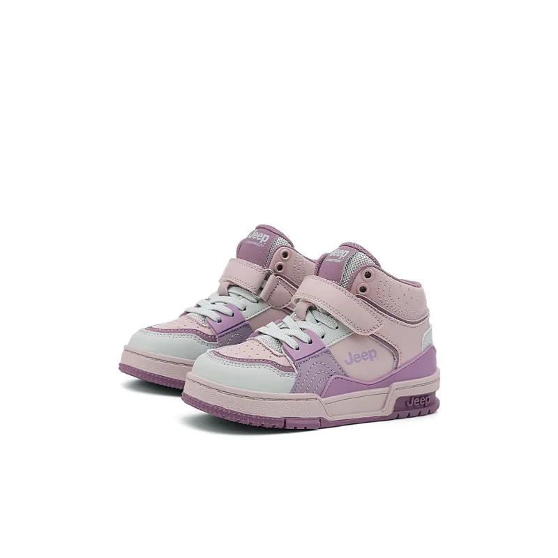 Jeep Anti Slip And Wear Resistant Breathable High Top Kids' Skateboarding Shoes Kids'-8