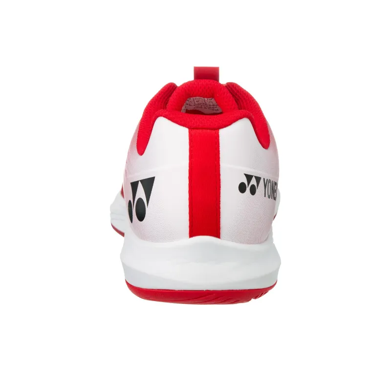 YONEX Low Top Tennis Shoes Unisex Red White-4