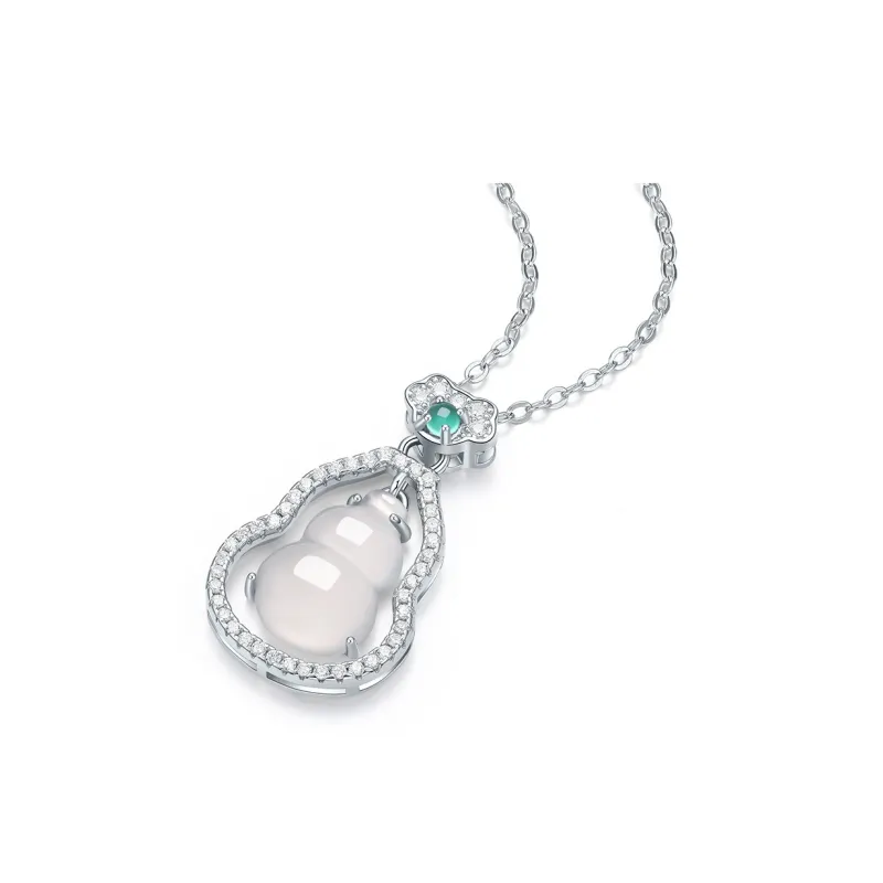 JINGUIFU Chalcedony Necklaces Women's-1