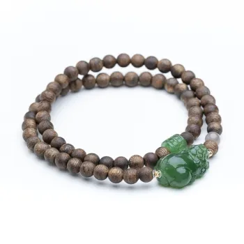 Xianyuan Fragrance Agarwood Precious Wood Bracelets Unisex