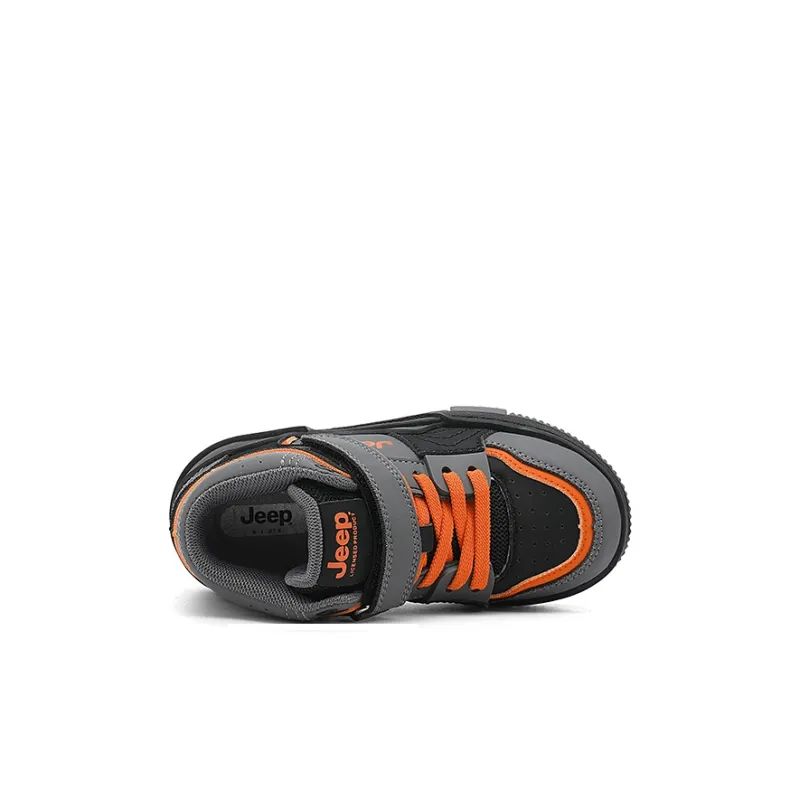 Jeep Anti Slip And Wear Resistant Breathable High Top Kids' Skateboarding Shoes Kids'-21