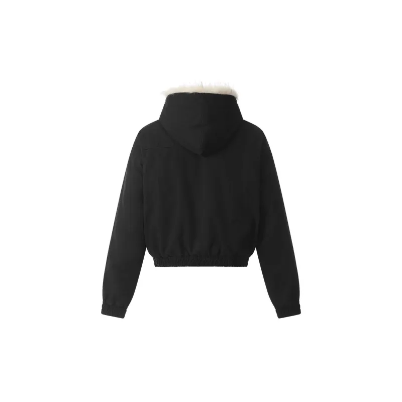 ONITSOP Warm Puffer Jacket Unisex Black-1