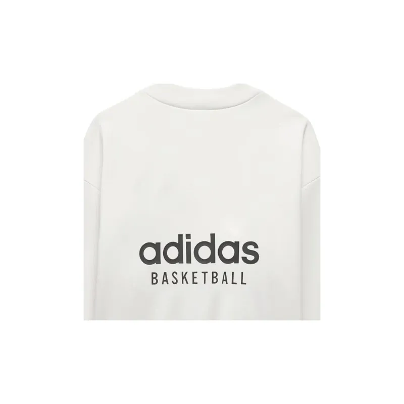 Adidas Originals Basketball Sweatshirts Sweatshirts Unisex White-5