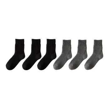 Cotton Gene Mid Calf Socks Men's Combo Set