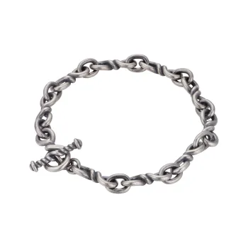 JANENG 925 Sterling Silver Bracelets Unisex