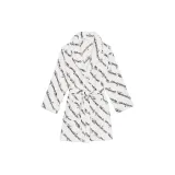 White Base Letter Print