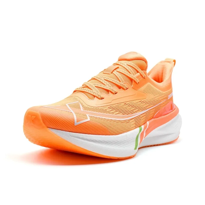 XTEP Two Thousand Kilometers 2.0 Running Shoes Men Low Top Highlight Orange/Neon Sunset Orange-2