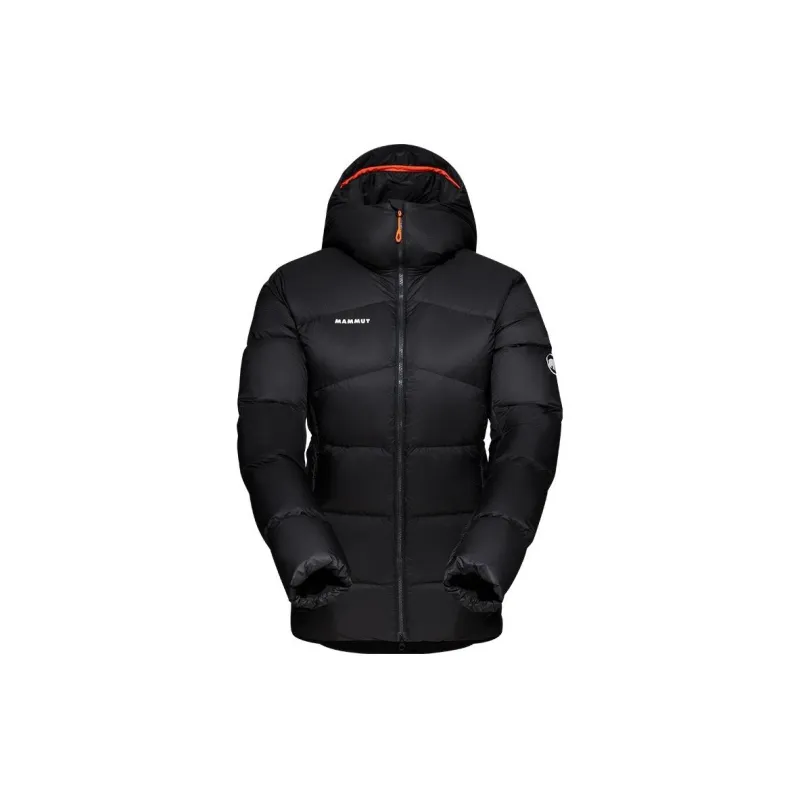 MAMMUT Meron Down Jacket Unisex Black And White Comes With Necklace-1