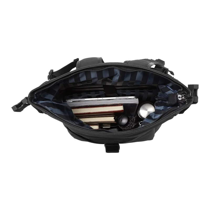 PIERRE CARDIN Membrana Dermalis Computer Backpack Men's Black-4