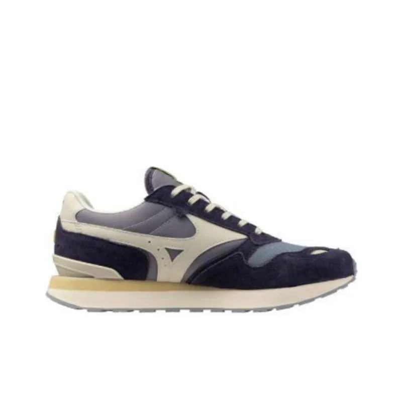 Mizuno RB87 Anti Slip Wear Resistant Low Top Running Shoes Unisex Blue Gray-1