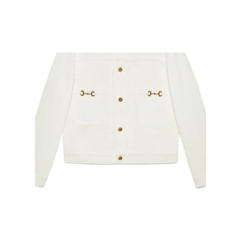 GUCCI SS22 Denim Jacket Men's White-2