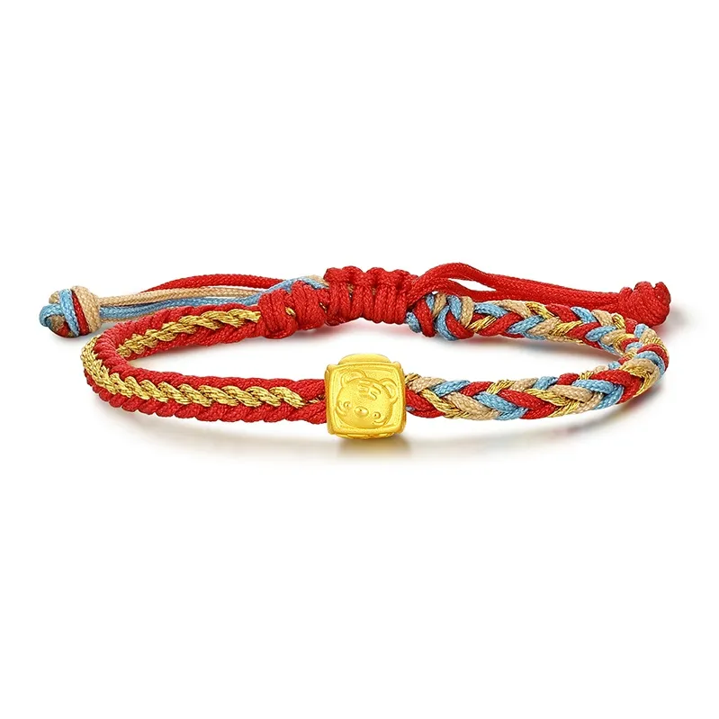 CHJ JEWELLERY Gold Bracelet Unisex-20