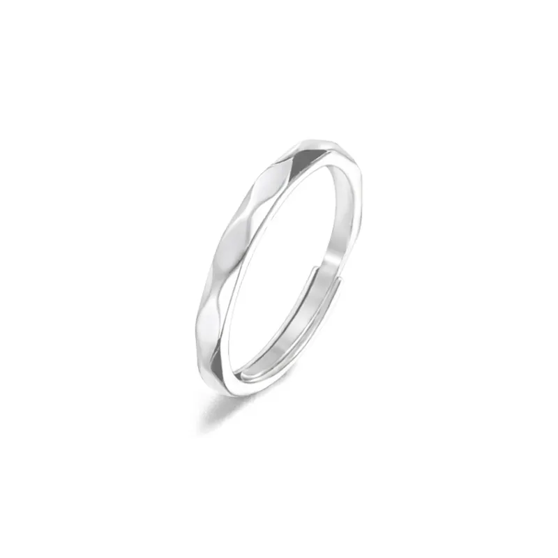 FORCHI Sterling Silver Rings Unisex-5
