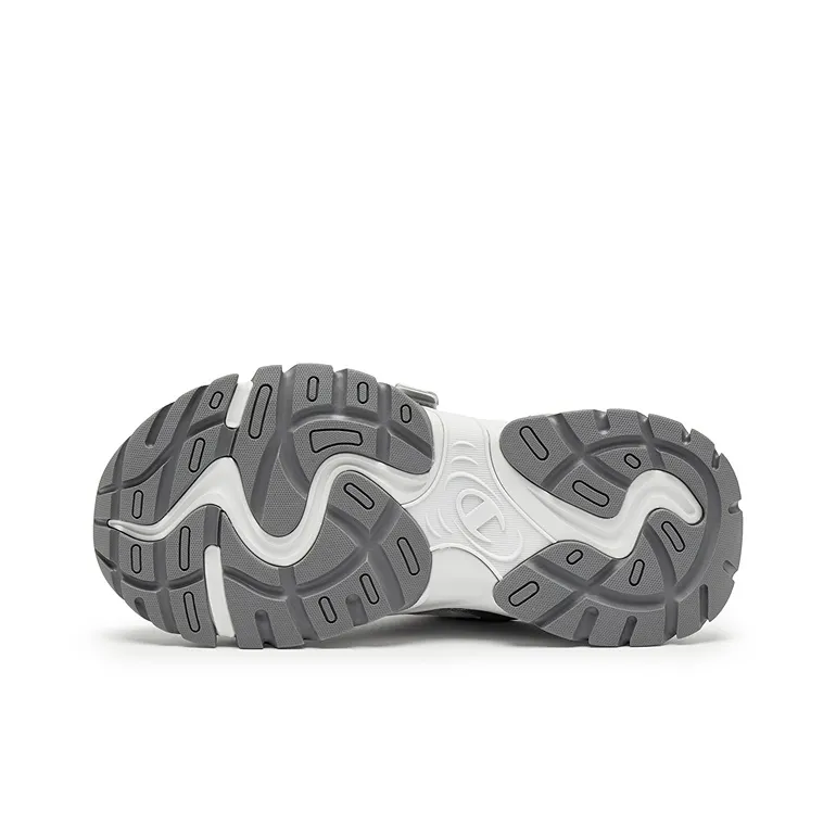 Champion Low Top Chunky Sneakers Unisex Silver White/Photon Gray Pearl Edition-4