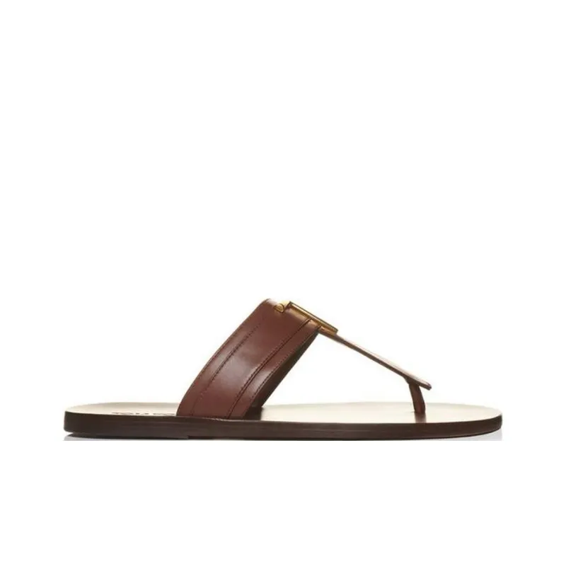 TOM FORD Flip Flops Men's Brown-1