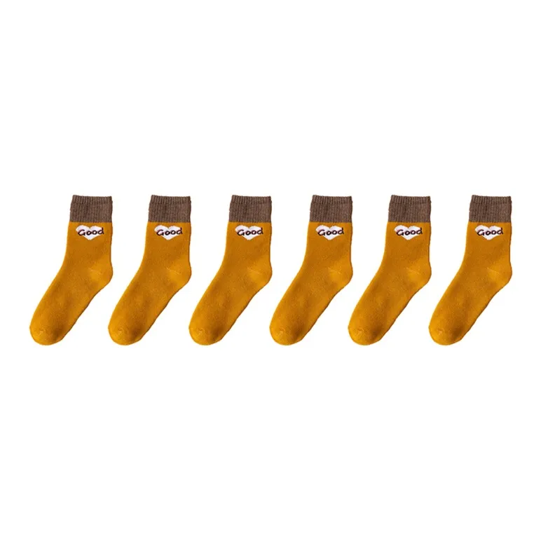 Cotton Gene Mid Calf Socks Women's Combo Set-37
