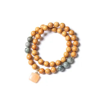 Is Here Barbie Sandalwood Bracelets Unisex
