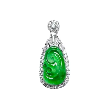 KALAIYIN Ice Glutinous Jadeite Necklaces Women's